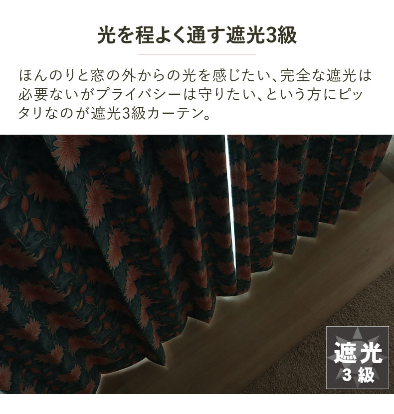ドレープカーテン(厚地) メンカル