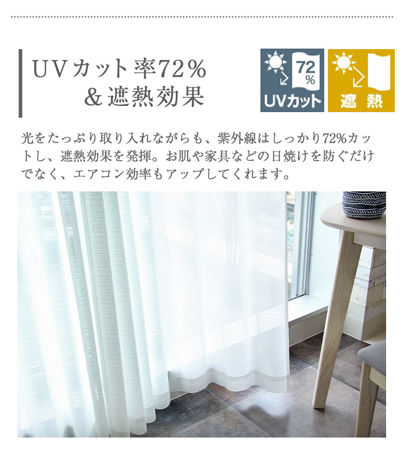 レースカーテン Lヴァンの機能
