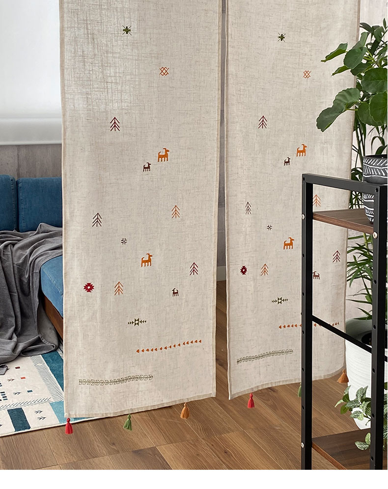 85ｘ150cm のれん カシュガイ