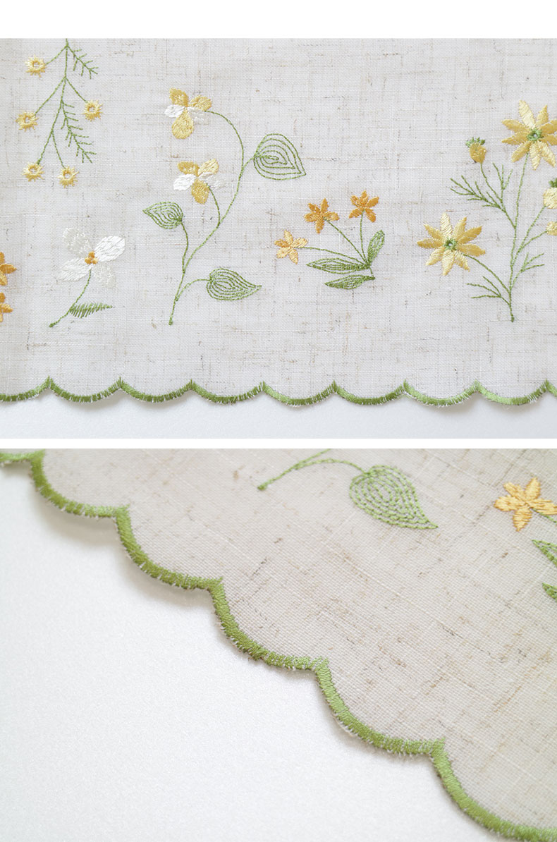 150x75cm カフェカーテン ダンデの使用例