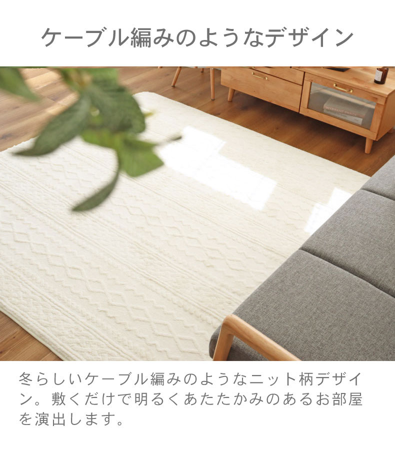 洗えるラグ ソフィスの機能