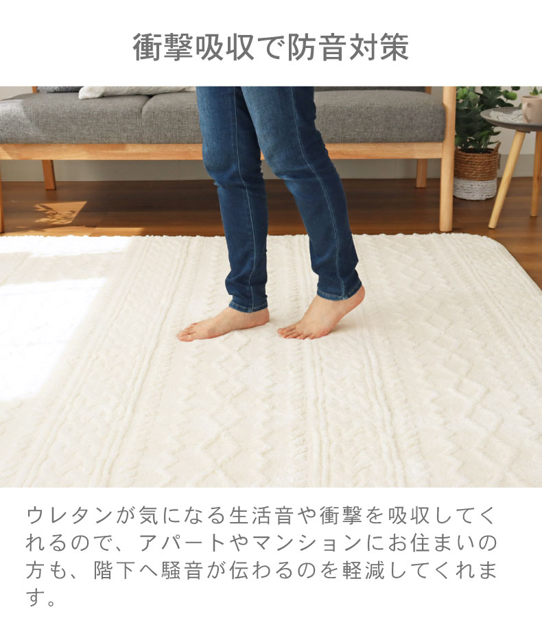 洗えるラグ ソフィスの機能