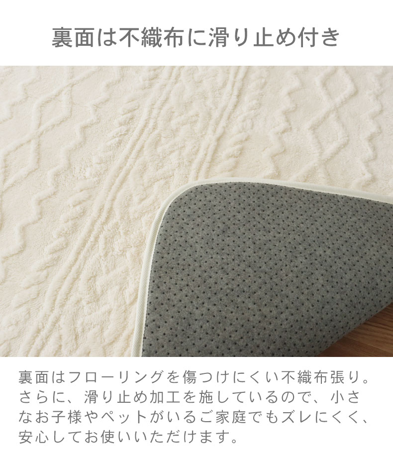 洗えるラグ ソフィスの機能