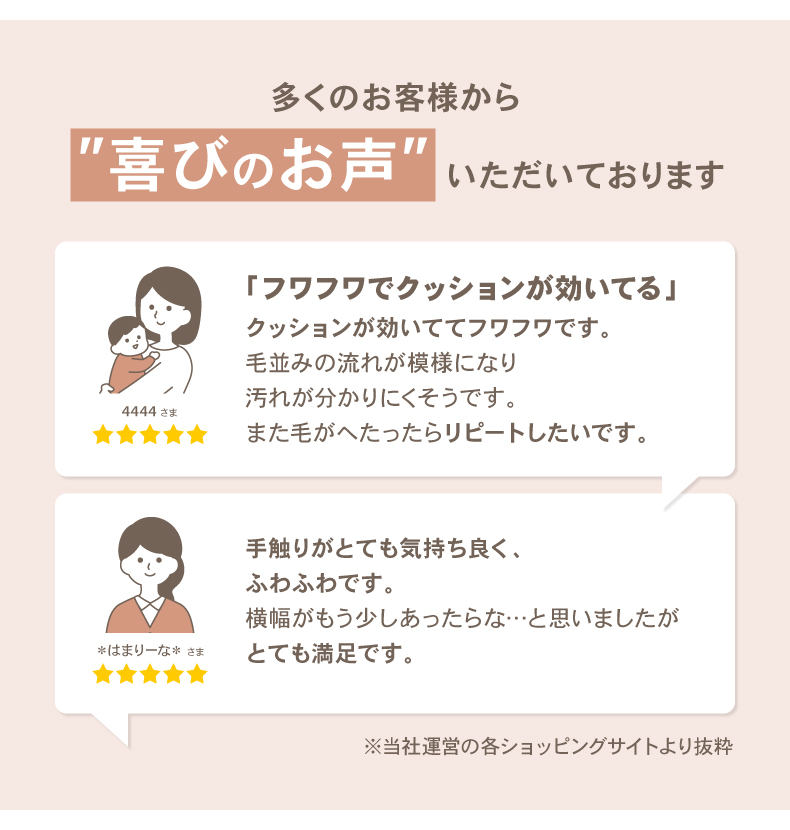 オリジナルラグ ヴィータの機能