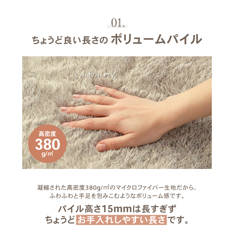 オリジナルラグ ヴィータの機能