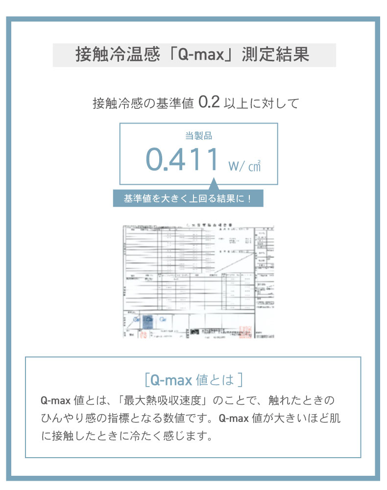 接触冷感ラグ マナクールアイスの機能