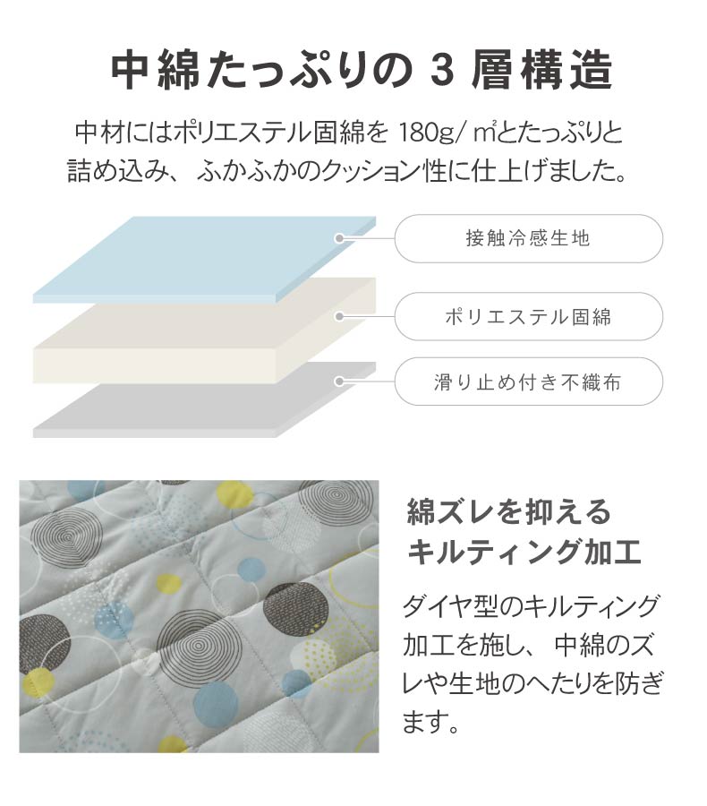冷感ラグ マーベラスクールの機能