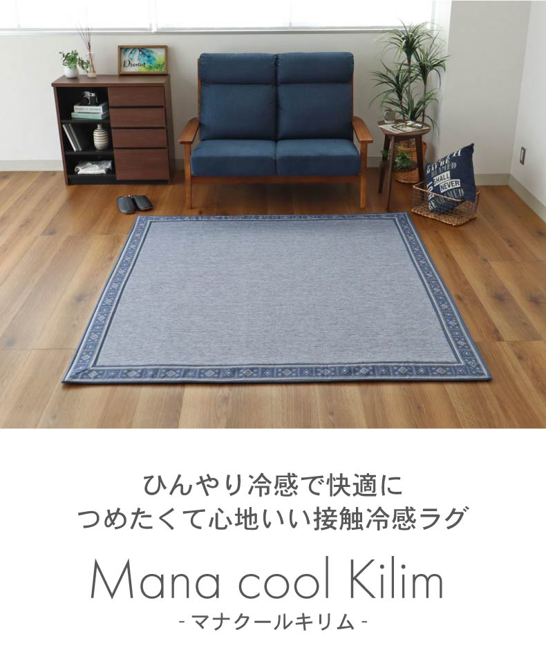 冷感ラグ マナクールキリム