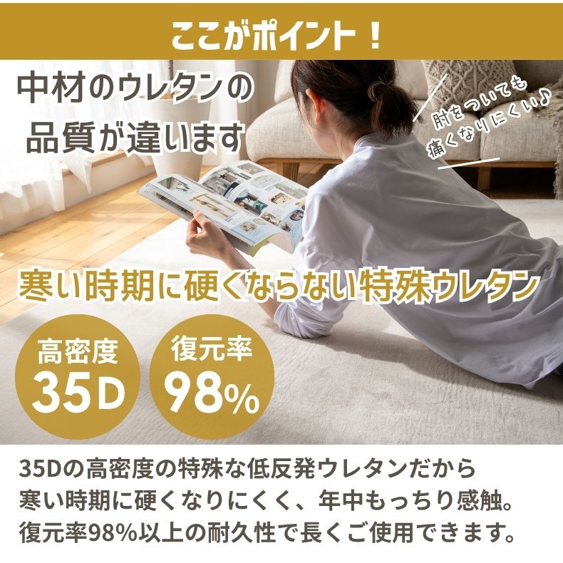 ラグ はっ水ロジャーの機能