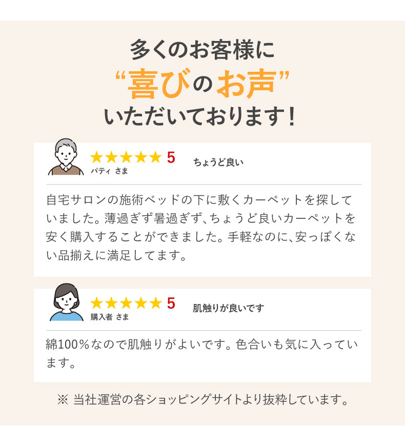 コットンラグ コットンケーブル&キューブの機能