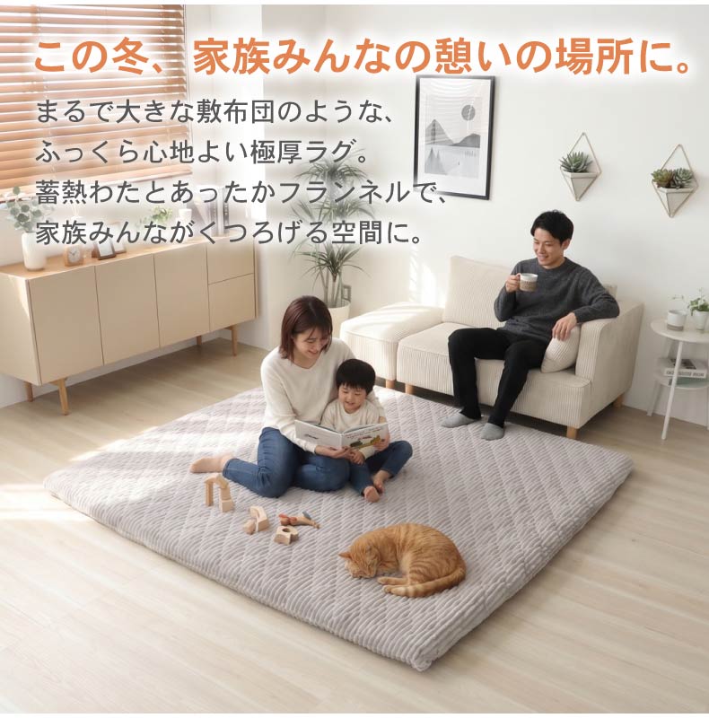 ラグパッド専用カバー フェリス