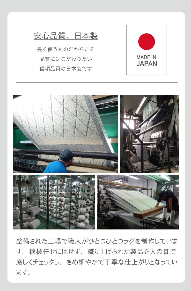 国産ラグ ロクリアの機能
