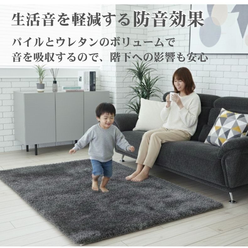 低反発ラグ シャンティアの機能