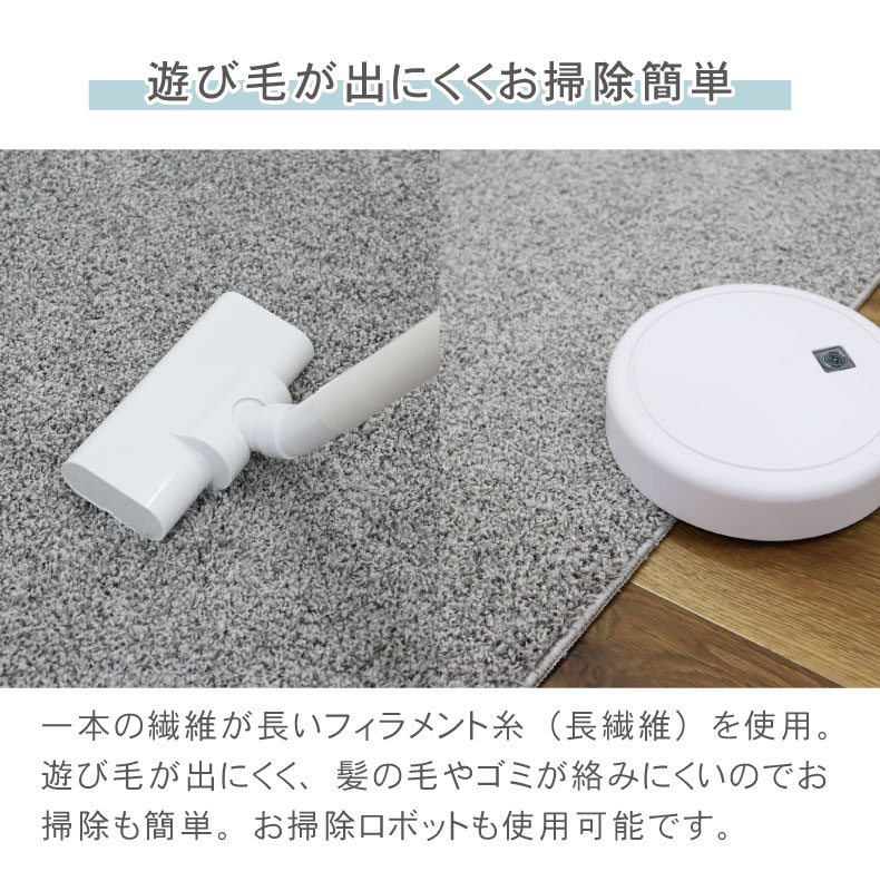 ナイロンラグ ジャスパー（江戸間サイズ）の機能