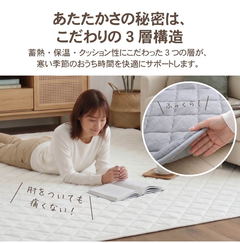 こたつ敷き布団 マナヒート26の機能