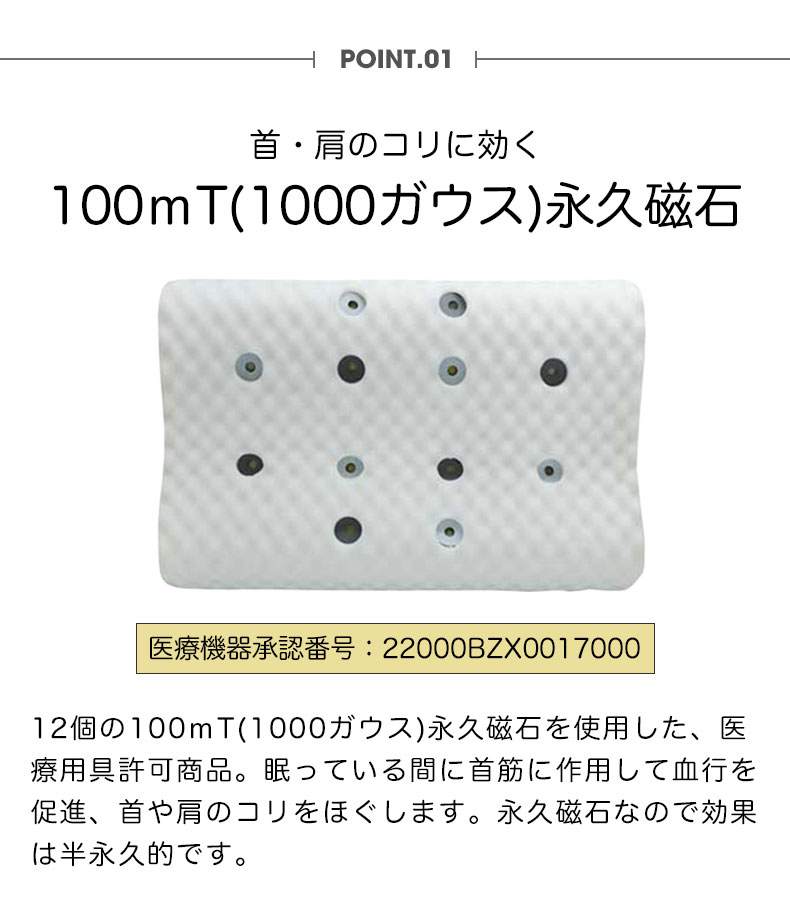 32ｘ48 磁気まくらの機能