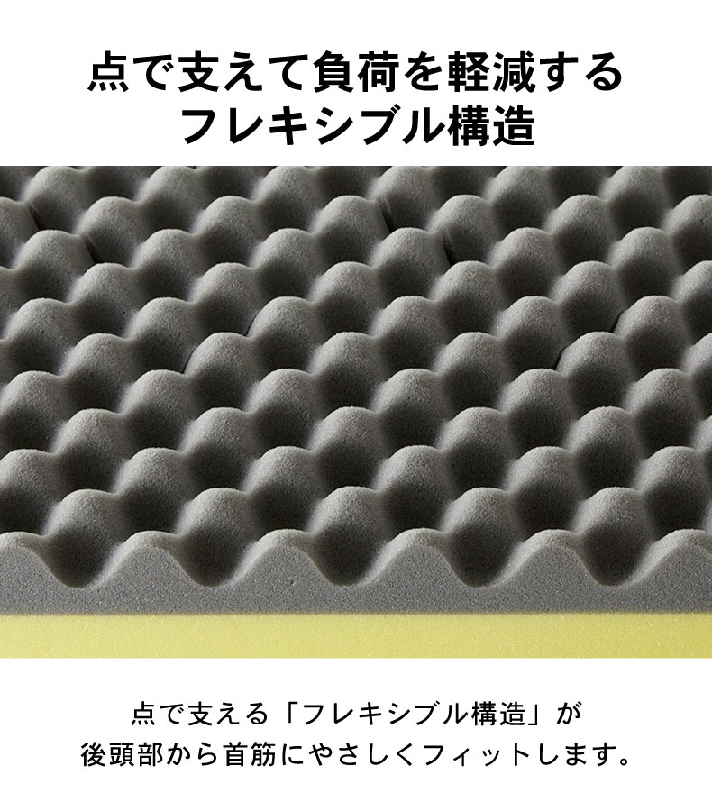 ヘルシーピローSQ2651 Dots ドッツの機能