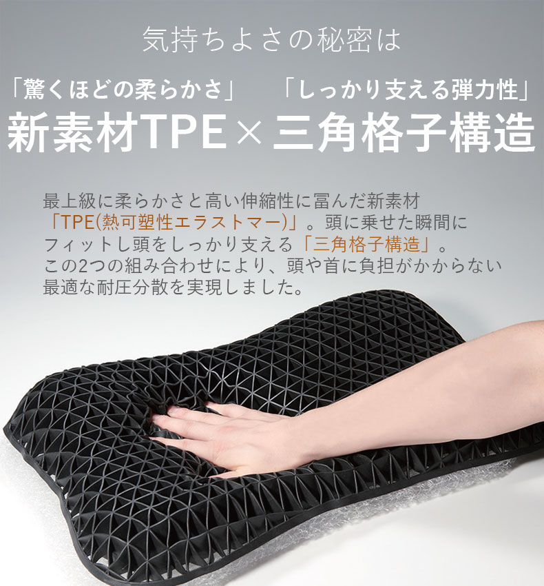 35x54 ヒツジのいらない枕の機能
