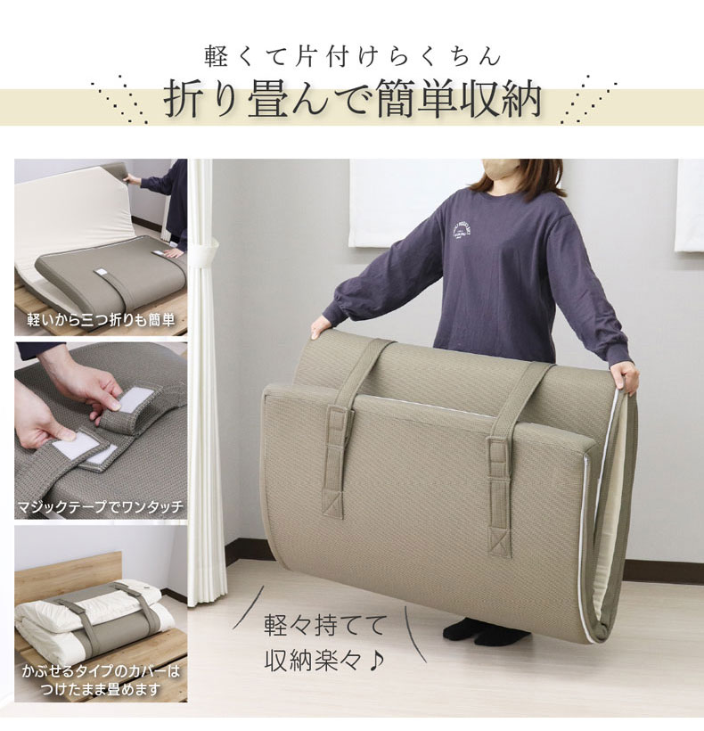 【通販限定】西川高反発マットレスの機能