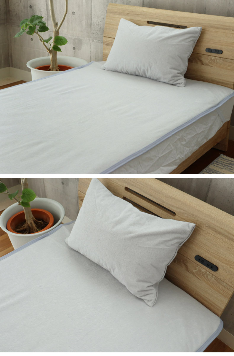 防水敷パッドの使用例