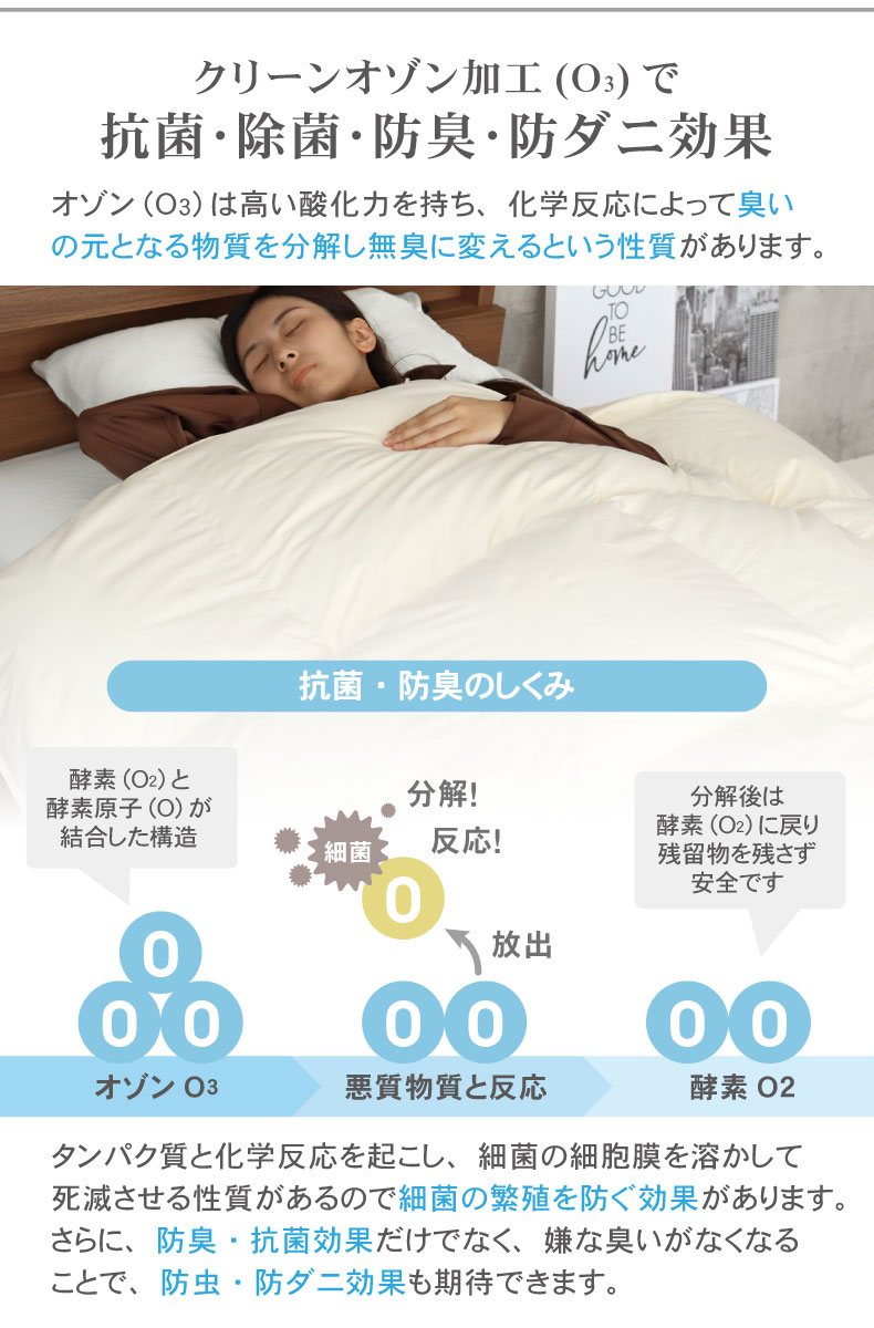 羽毛掛け布団 マナダウンWDD90の機能