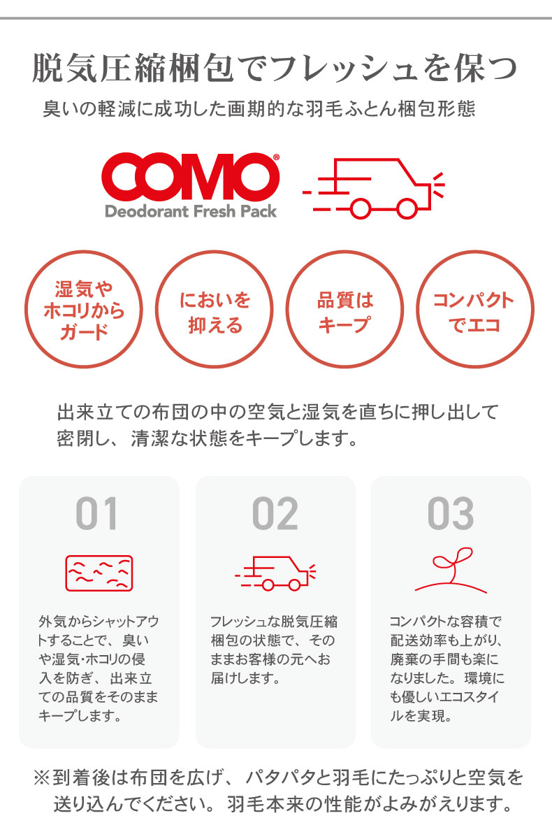 羽毛掛け布団 マナダウンWDD93の機能