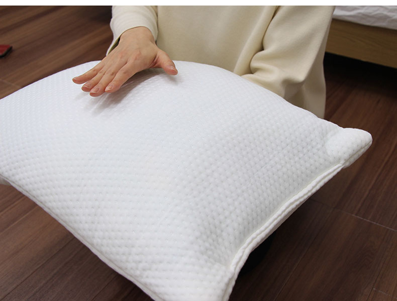 43x63 低反発チップ枕 低め ソフトクラム2の使用例