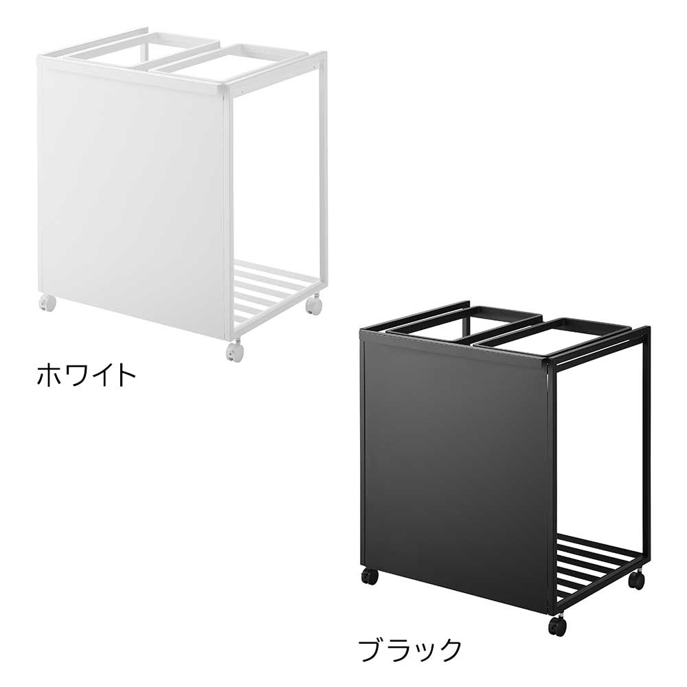 目隠し2分別ダストワゴン タワーのカラー