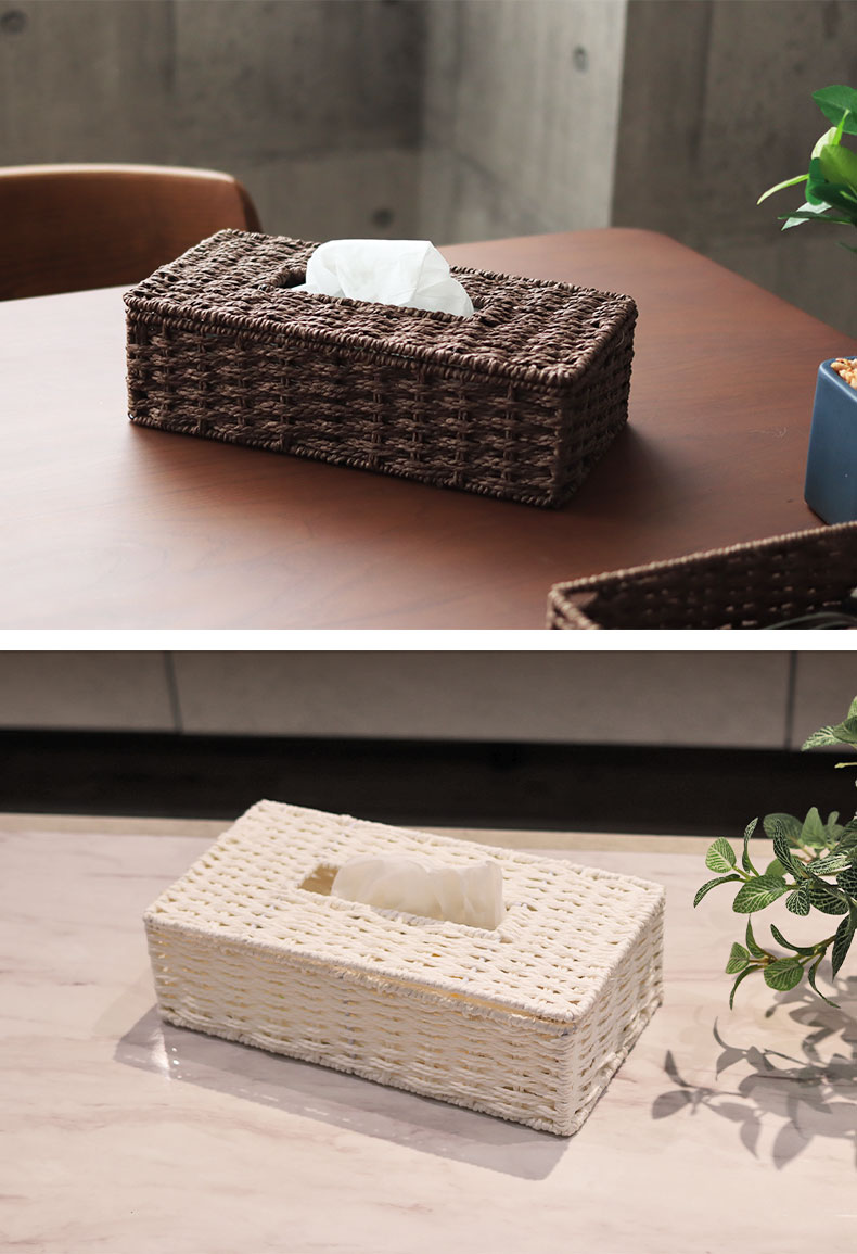 ペーパーティッシュケースの使用例