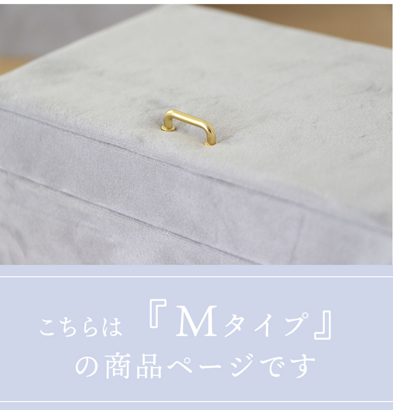 アクセサリーケース Mタイプ シャルムの説明