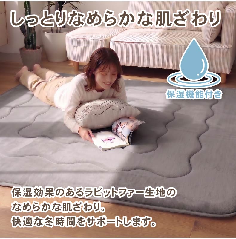 こたつ厚敷き布団 マナヒートプラスの機能