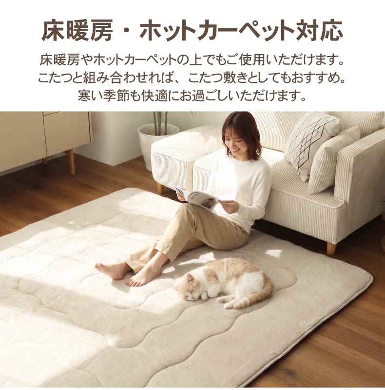こたつ厚敷き布団 マナヒートプラスの機能