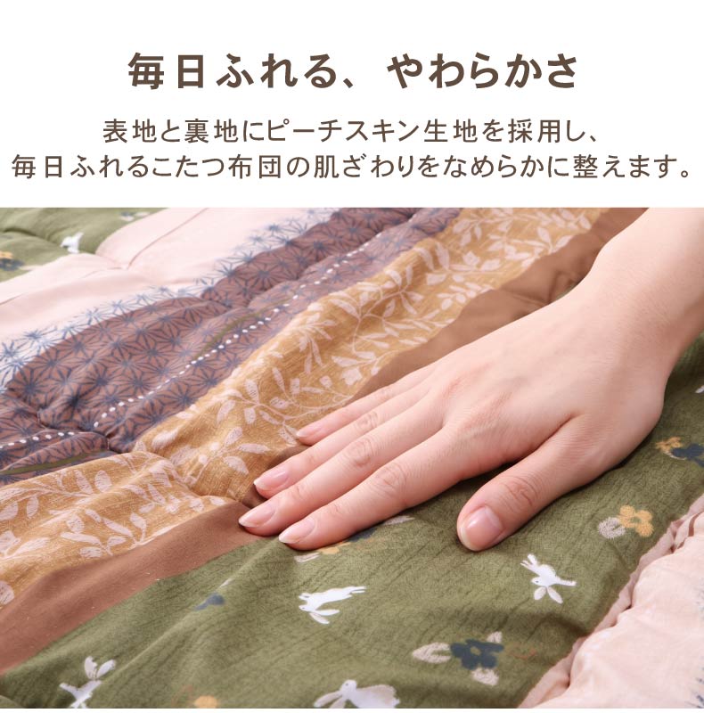 こたつ厚掛け布団 こよみの機能