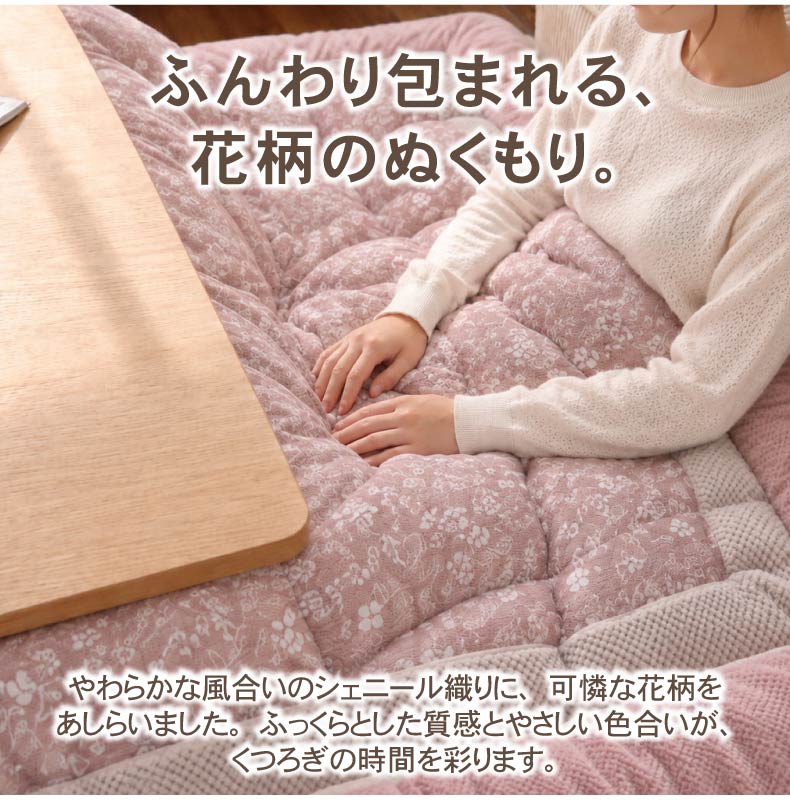 こたつ厚掛け布団 ミノールの機能