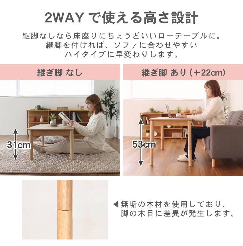 こたつ アルトの機能