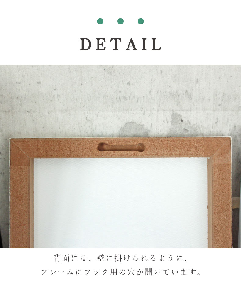 ミニキャンバスアート 3点セットの機能