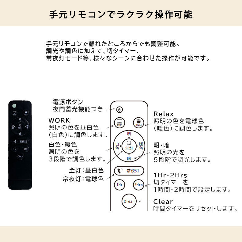 1灯 LED フロアライト アインの機能