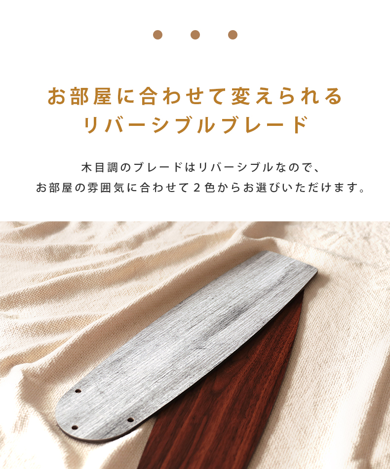 シーリングファン JE-CF027の機能