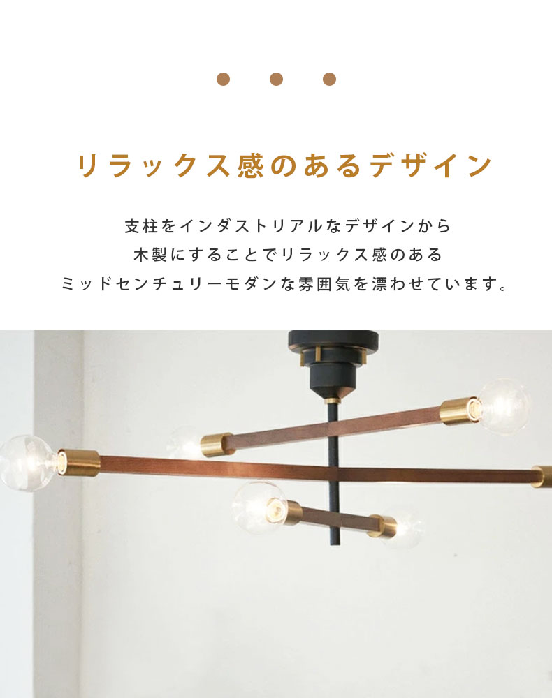 6灯シーリングライト アストル－バウム－LT-3530の機能