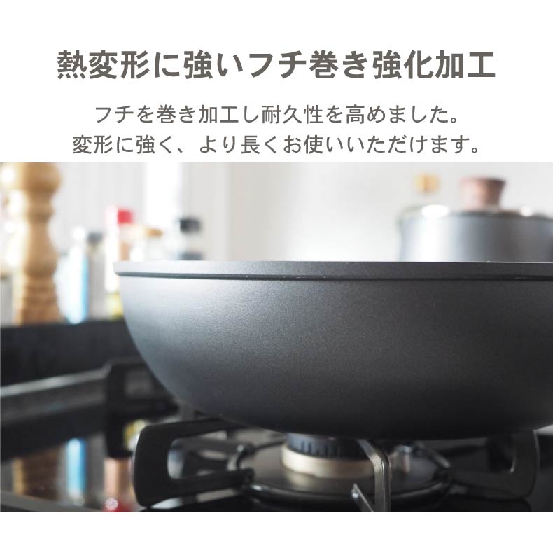 取っ手のとれる鍋・フライパン5点セット ソフィスの機能