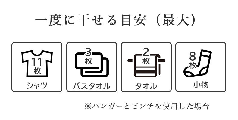 I型室内物干しの機能