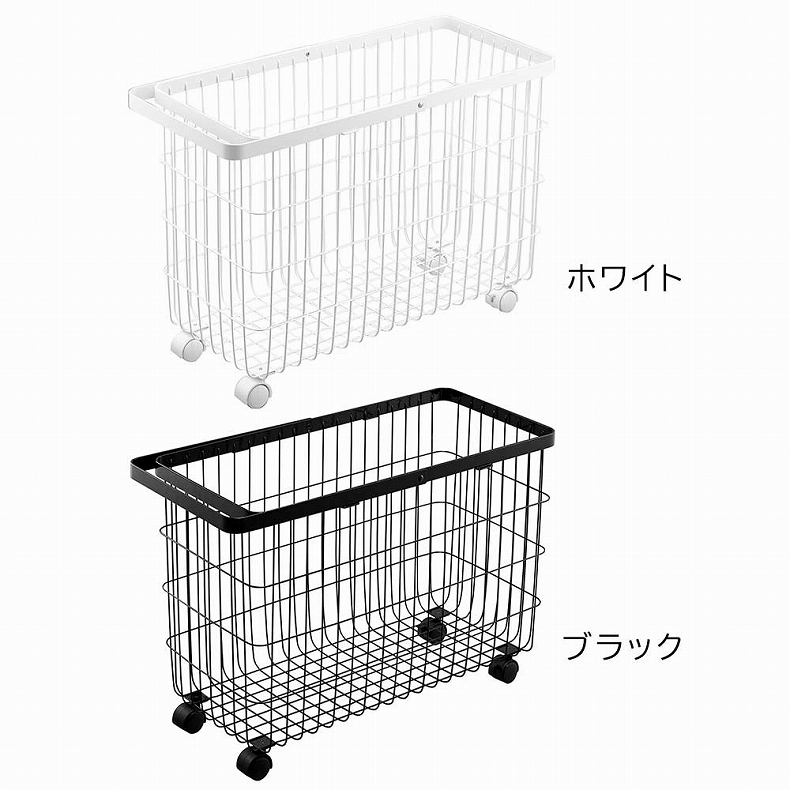 ランドリーバスケット キャスター付き タワーのカラー