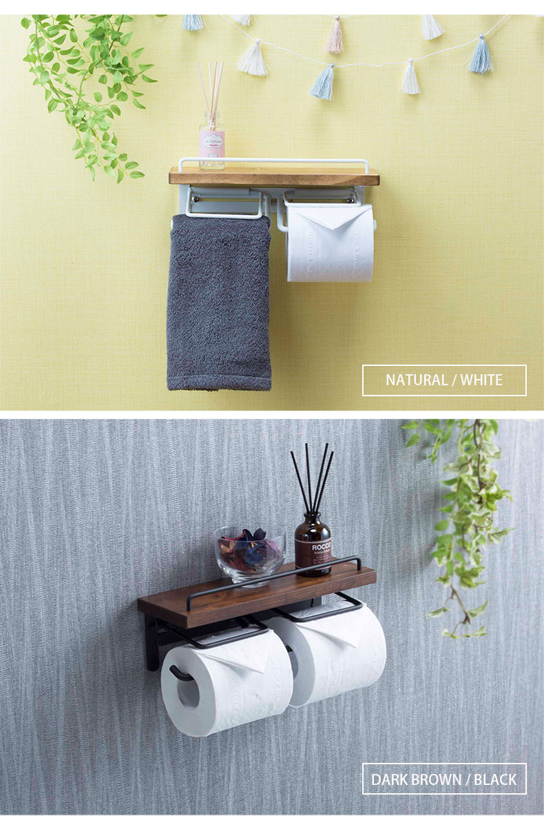 トイレットペーパーホルダー ダブルタイプ SIN-20のカラー