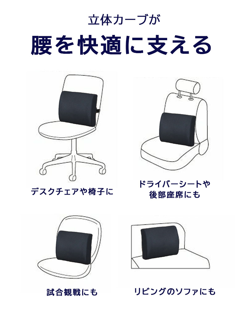 腰サポートクッション エアロの機能