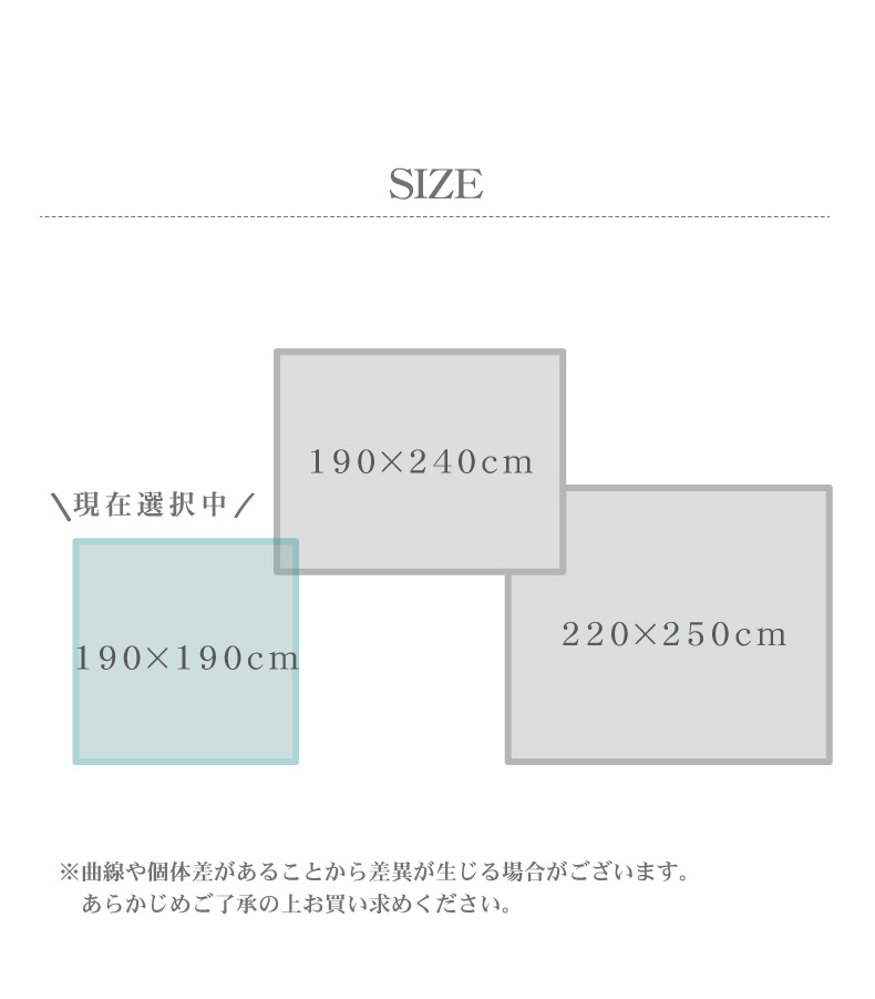 マルチカバー コットンフリンジのサイズ1
