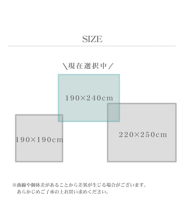 マルチカバー コットンフリンジのサイズ1
