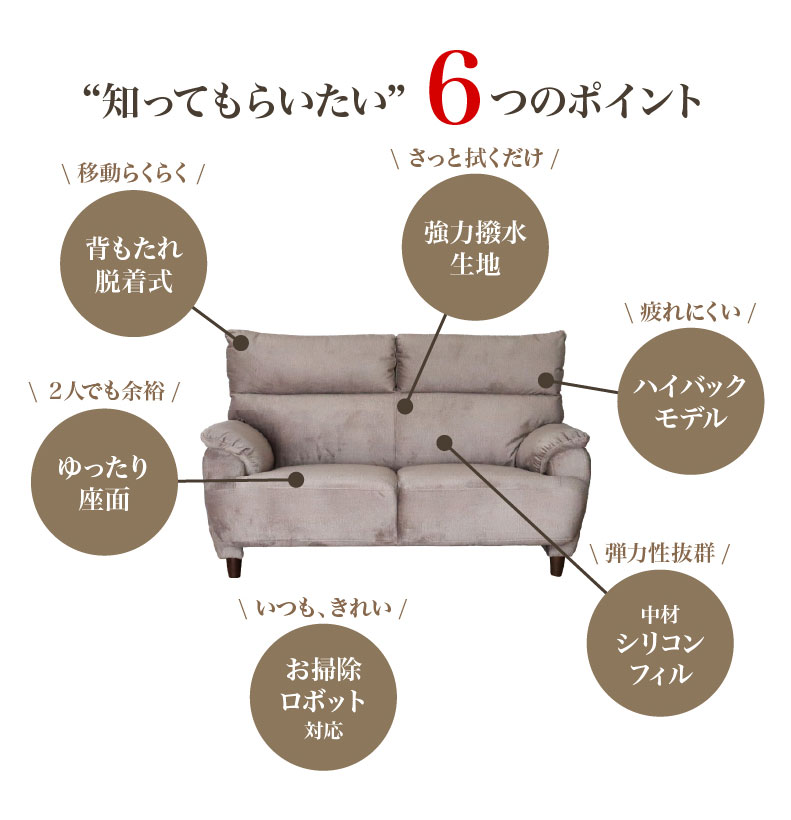 ソファ エッジの機能