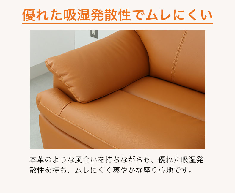 ２人掛け ソファ ベッツの機能