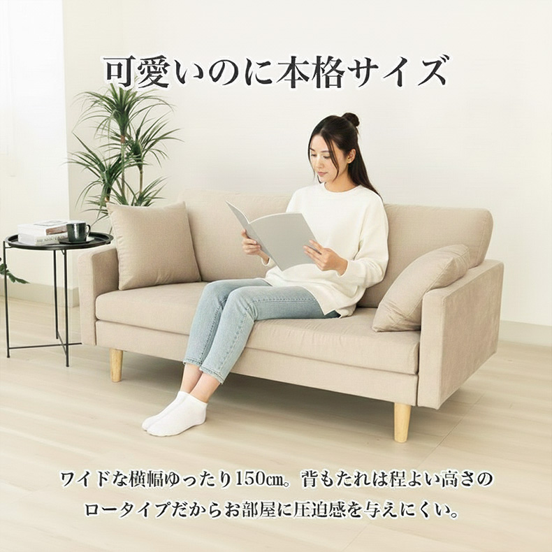 2.5人掛け ソファ フェルンの機能