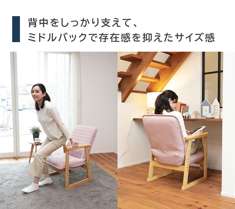 Mサイズ セレクトチェアの機能